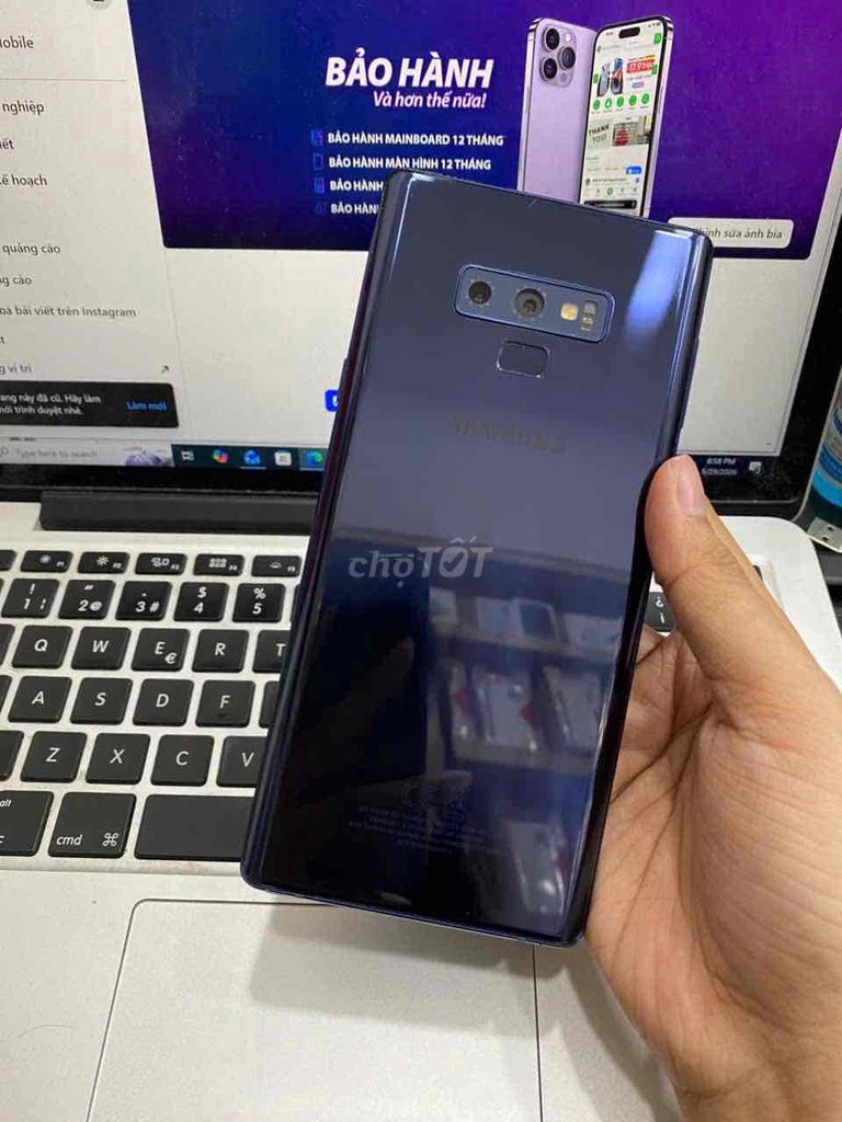 Samsung Note 9 8/512G Xanh Vn giá rẻ. Mua bán Điện thoại tại Quận 3 Tp Hồ Chí Minh được đăng bởi Tuấn Nguyễn hình 1