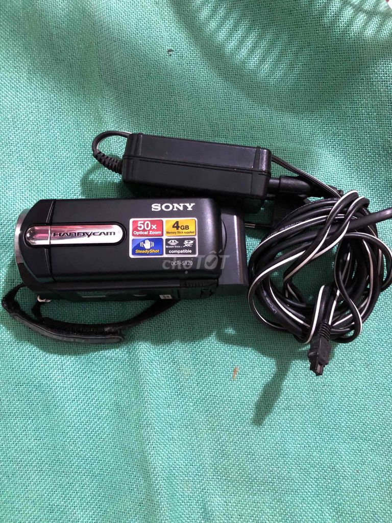 Máy quay phim Sony DCR-SX20 Đen. Mua bán Máy ảnh, Máy quay tại Thành phố Thủ Đức Tp Hồ Chí Minh được đăng bởi Pham bang hình 1