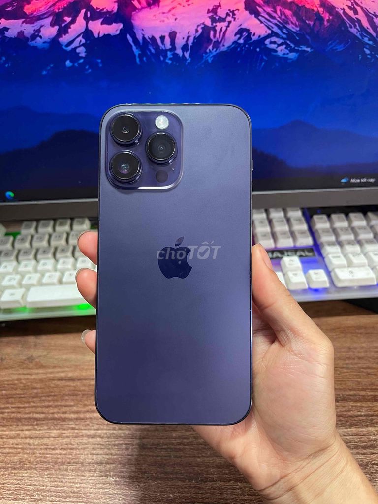 14 Pro Max 128GB Quốc tế Zin All Sim Vật lý 99%. Mua bán Điện thoại tại Quận Lê Chân Hải Phòng được đăng bởi Huy Tưởng Mobile hình 1