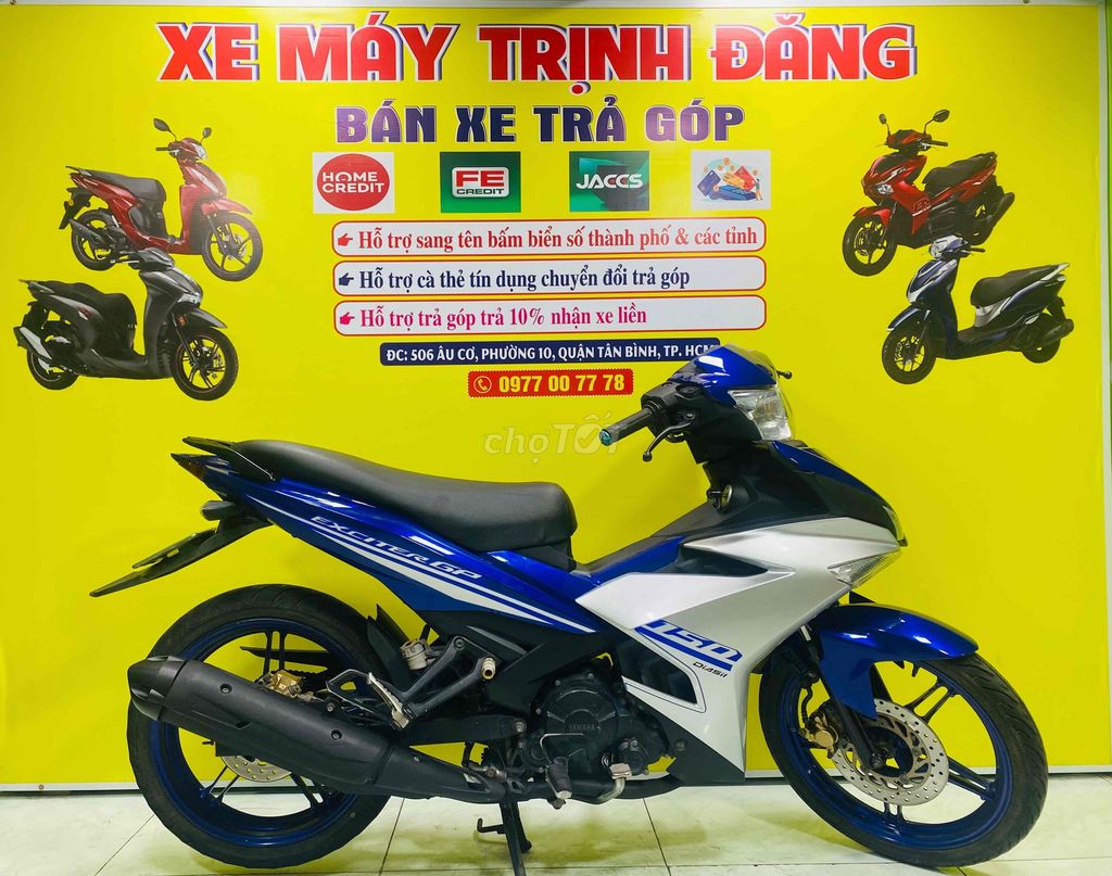 Yamaha Exciter 150 hỗ trợ góp trả 1tr nhận xe