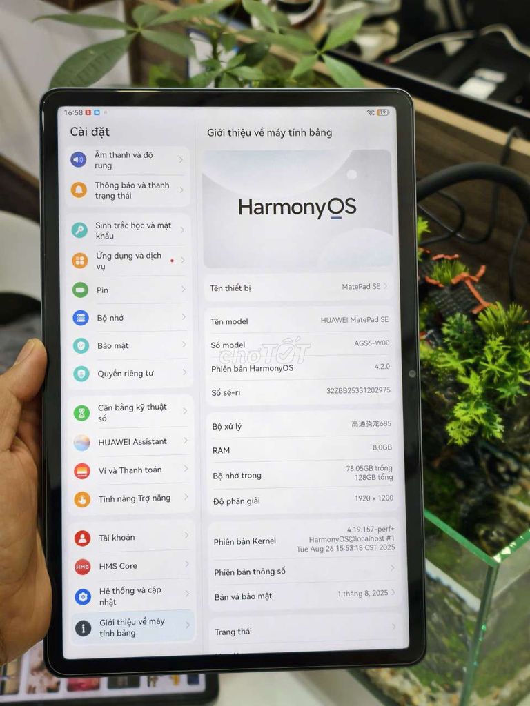 Huawei Matepad SE. Mua bán Máy tính bảng tại Quận Thanh Khê Đà Nẵng được đăng bởi Lãm MiPad hình 4