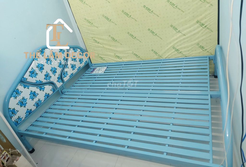 GIƯỜNG SẮT TRÒN - GIƯỜNG GIÁ RẺ ----. Mua bán Giường, chăn ga gối nệm tại Quận 5 Tp Hồ Chí Minh được đăng bởi Thế Lâm Decor  hình 1