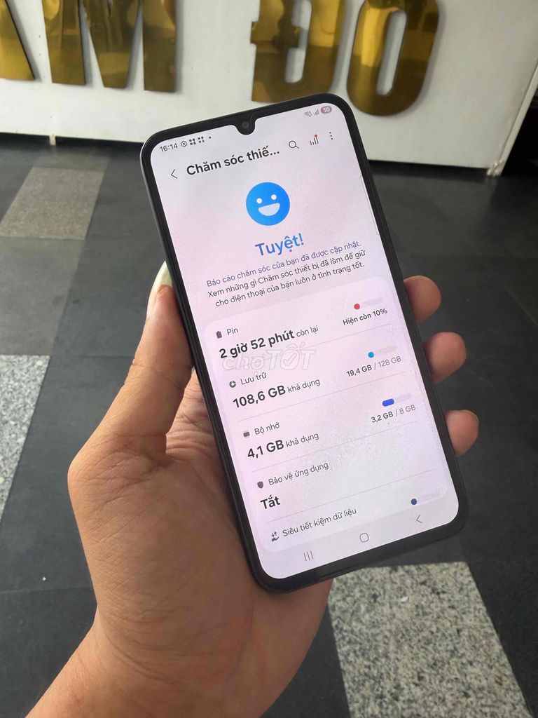 SAMSUNG A34 5G 8/128 GB đẹp 99. Mua bán Điện thoại tại Quận Ninh Kiều Cần Thơ được đăng bởi  VŨ APPLE cần thơ hình 1