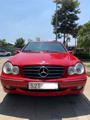 Cần bán Mercedes C200K, AT, sx 2002, Đỏ đẹp giá rẻ