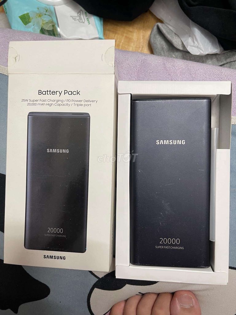 Sạc dự phòng samsung 20.000mah