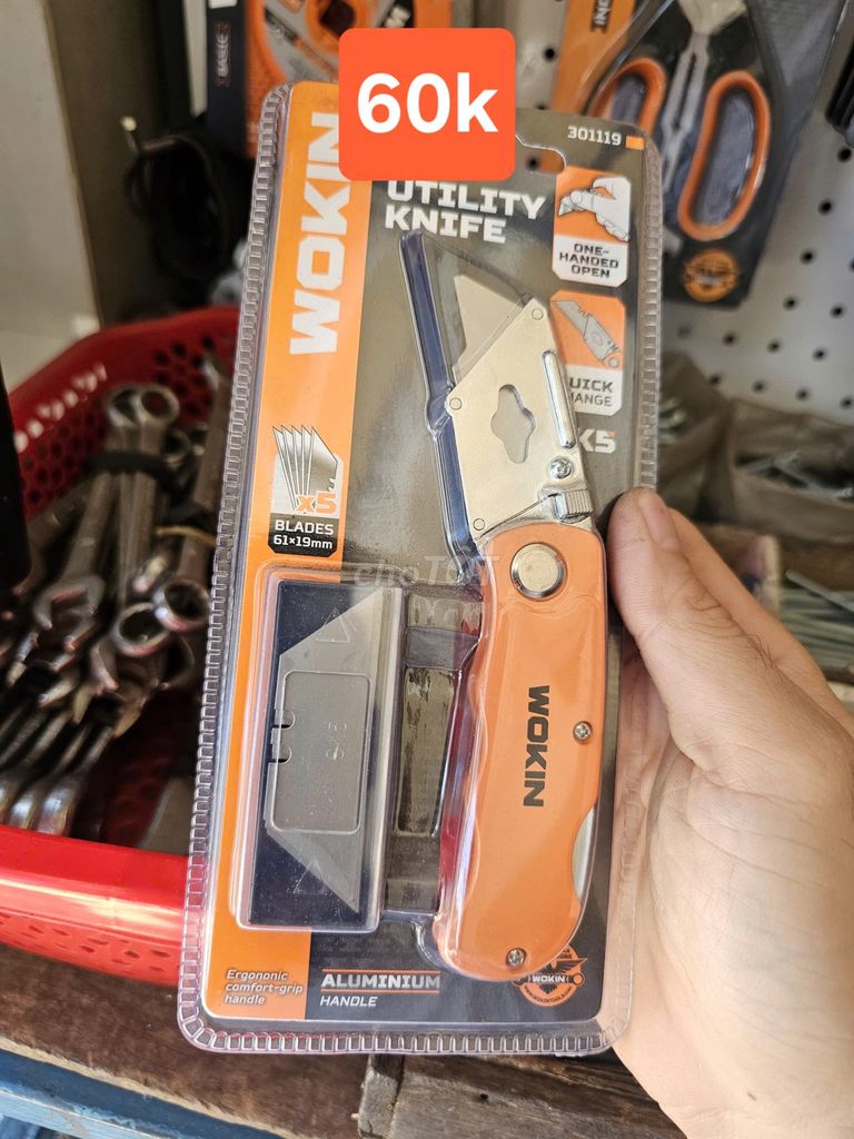 Dao đa năng Wokin 301119. Mua bán Dụng cụ nhà bếp tại Thành phố Buôn Ma Thuột Đắk Lắk được đăng bởi Đoàn Thanh Phong hình 1