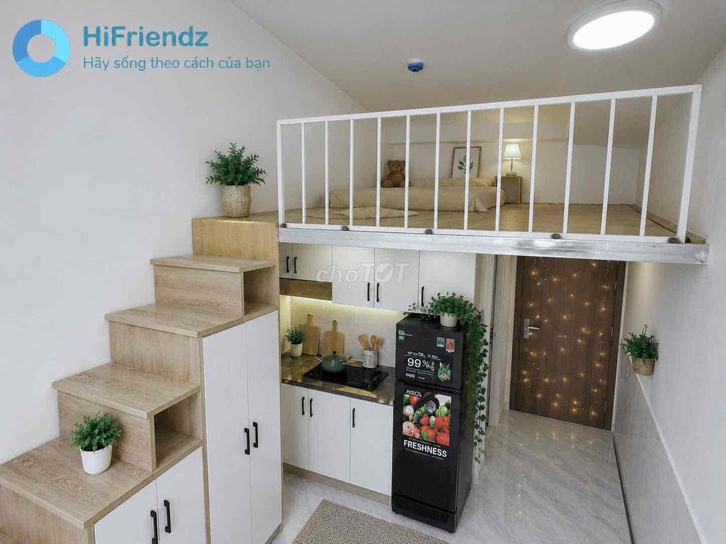 ĐI BỘ QUA ĐẠI HỌC CÔNG NGHIỆP ĐẦY ĐỦ NỘI THẤT BAN CÔNG THOÁNG - ảnh 4