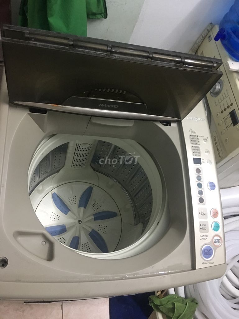 0934187398 - Máy giặt Sanyo 9kg(giặt vắt êm, tk điện nước)