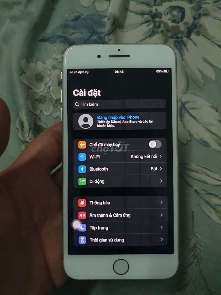 Apple iPhone 8 Plus 64GB Trắng Đã qua sử dụng. Mua bán Điện thoại tại Huyện Nhà Bè Tp Hồ Chí Minh được đăng bởi Ngụy tài  hình 1