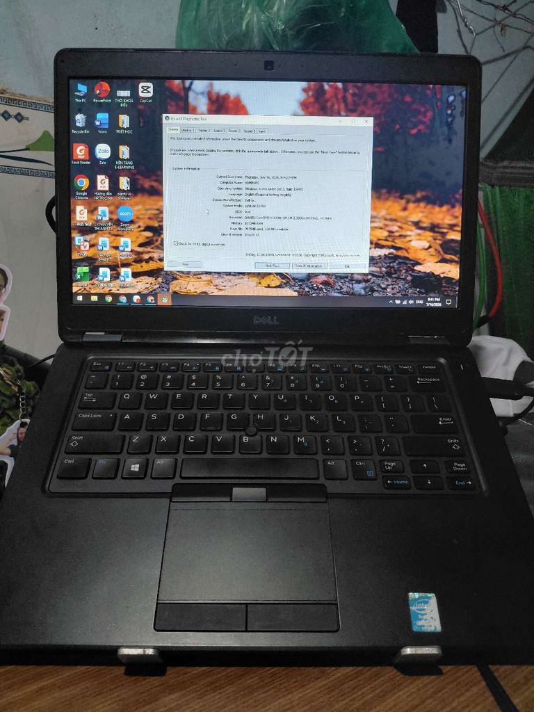 Dell E5450 i5-5300U 8GB/128GB Like New. Mua bán Laptop tại Thành phố Thuận An Bình Dương được đăng bởi phạm Thái  hình 1