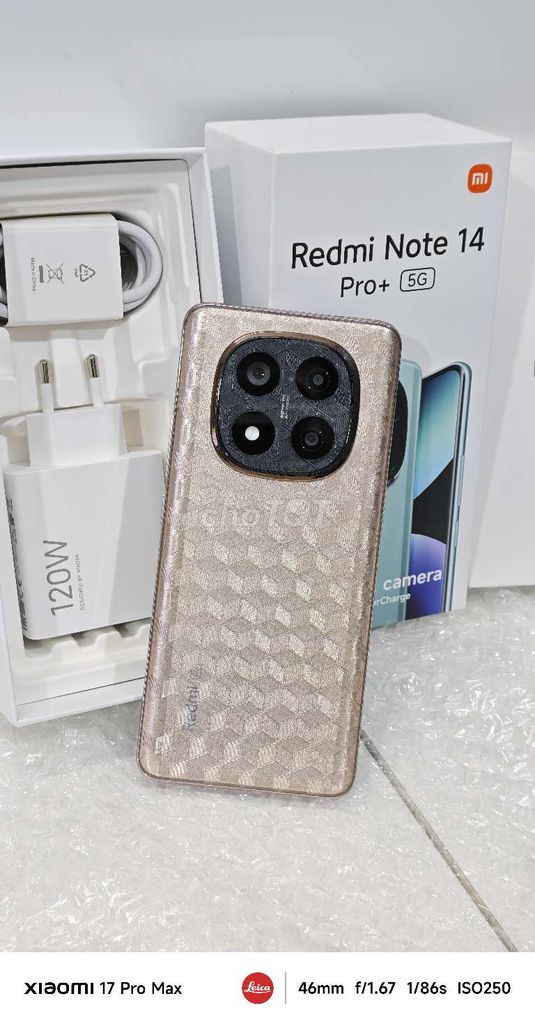 Xiaomi Redmi Note 14 Pro + 12/512GB Vàng 99% . Mua bán Điện thoại tại Huyện Bình Chánh Tp Hồ Chí Minh được đăng bởi Nguyễn Tấn Cường hình 1