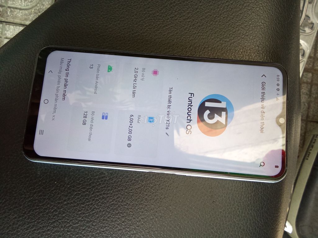 Vivo Y21s Ram 6G, 128GB Xanh nguyên zin. Mua bán Điện thoại tại Quận 12 Tp Hồ Chí Minh được đăng bởi Son hình 1