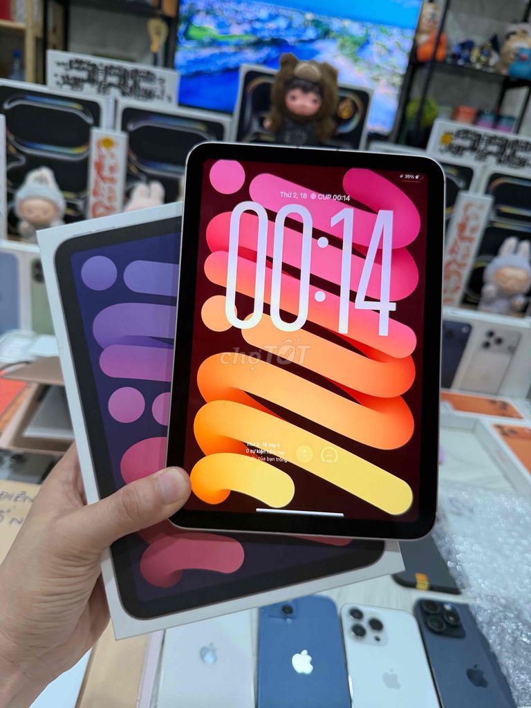 iPad Mini 6 Nhỏ Gọn 256GB + 4G Màu Hồng Zin P83%. Mua bán Máy tính bảng tại Thành phố Thủ Đức Tp Hồ Chí Minh được đăng bởi Táo Uy Tín Chuyên Cung Cấp Sỉ Và Lẻ Tuyển Công Tác Viên hình 1