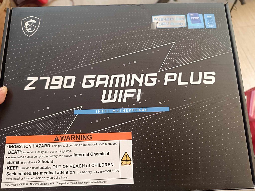 Thanh lí combo z790 gaming plus wifi + I7 13700f.