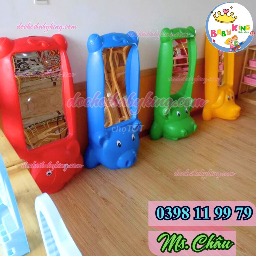 Gương đồ chơi nhựa đa màu. Mua bán Mẹ và bé tại Thành phố Bà Rịa Bà Rịa - Vũng Tàu được đăng bởi Châu hình 1