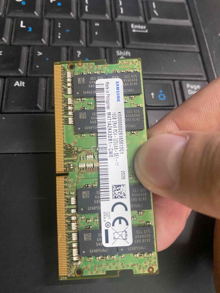 Ram Laptop 16G Samsung ddr4 Bus 3200mhz mới keng