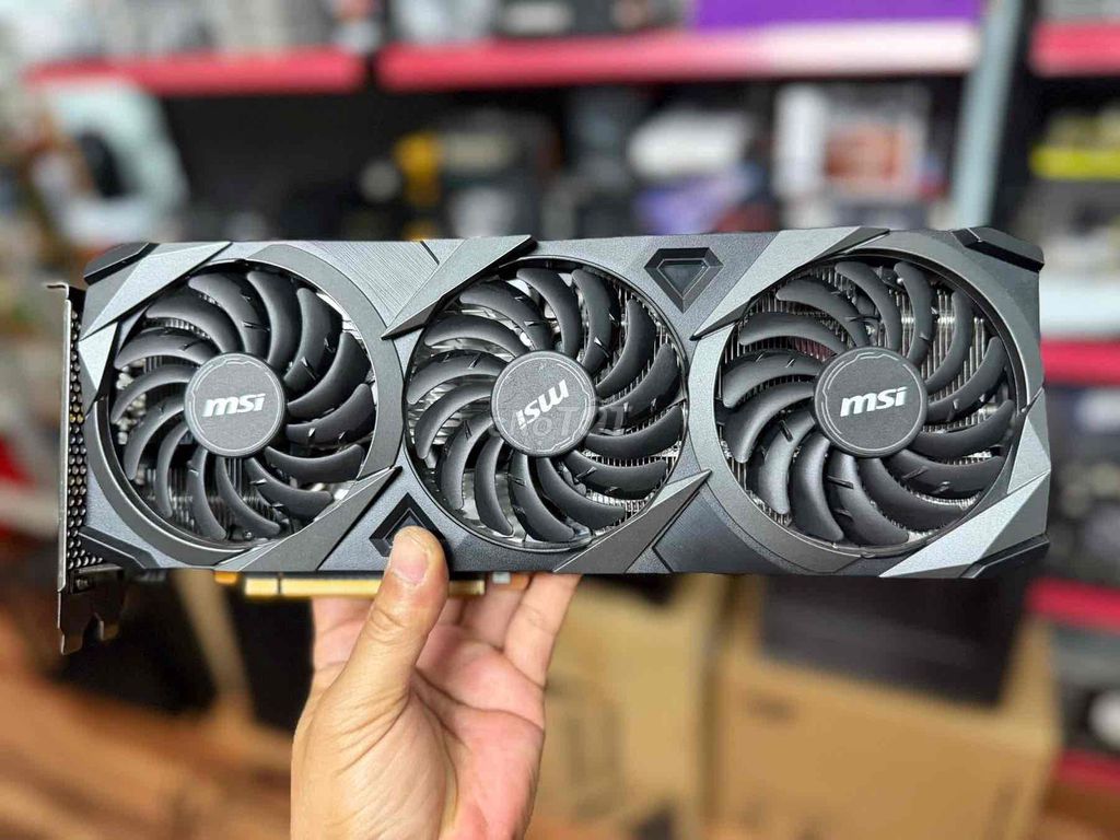 Card đồ họa MSI GeForce RTX 3060 12GB. Mua bán Linh kiện (RAM, Card...) tại Huyện Hòa Thành Tây Ninh được đăng bởi Trung Tâm Máy Tính GK GAMMING hình 1