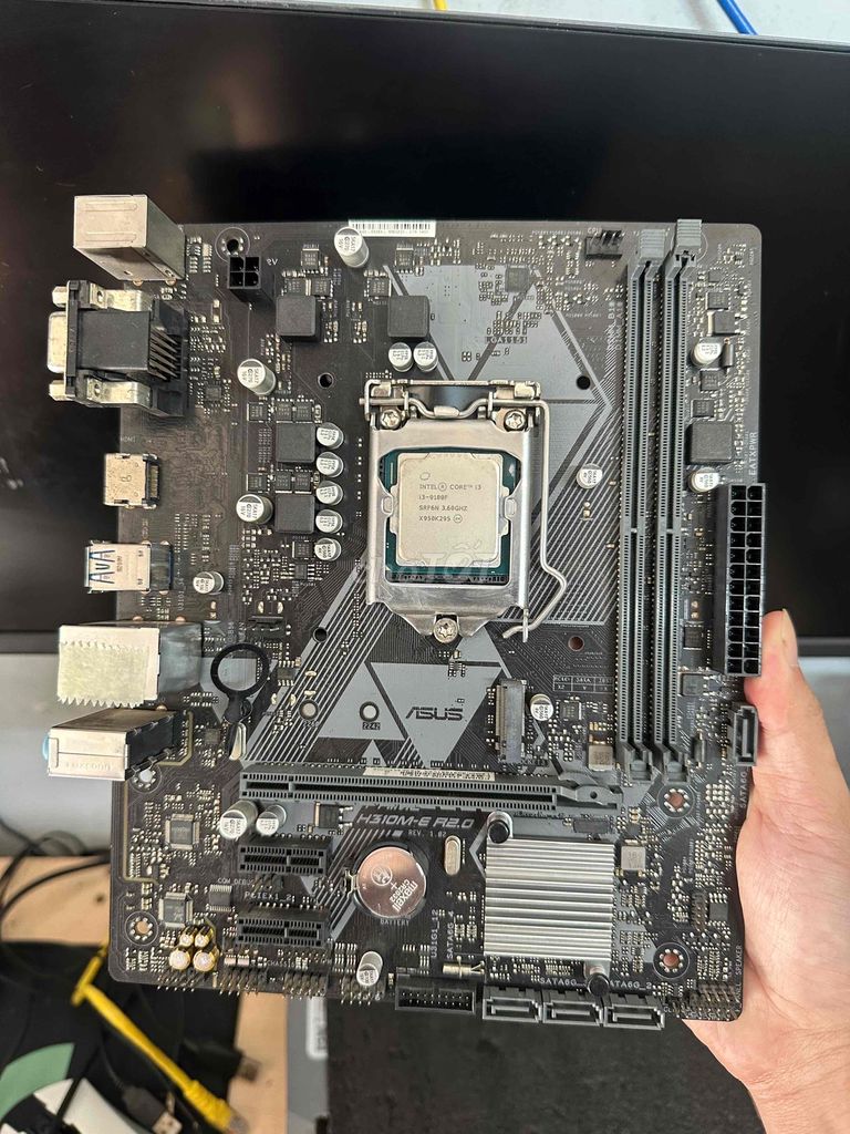 Mainboard Asus H310 CPU I3 9100F LGA 1151. Mua bán Linh kiện (RAM, Card...) tại Quận Gò Vấp Tp Hồ Chí Minh được đăng bởi Tình Nguyễn hình 1