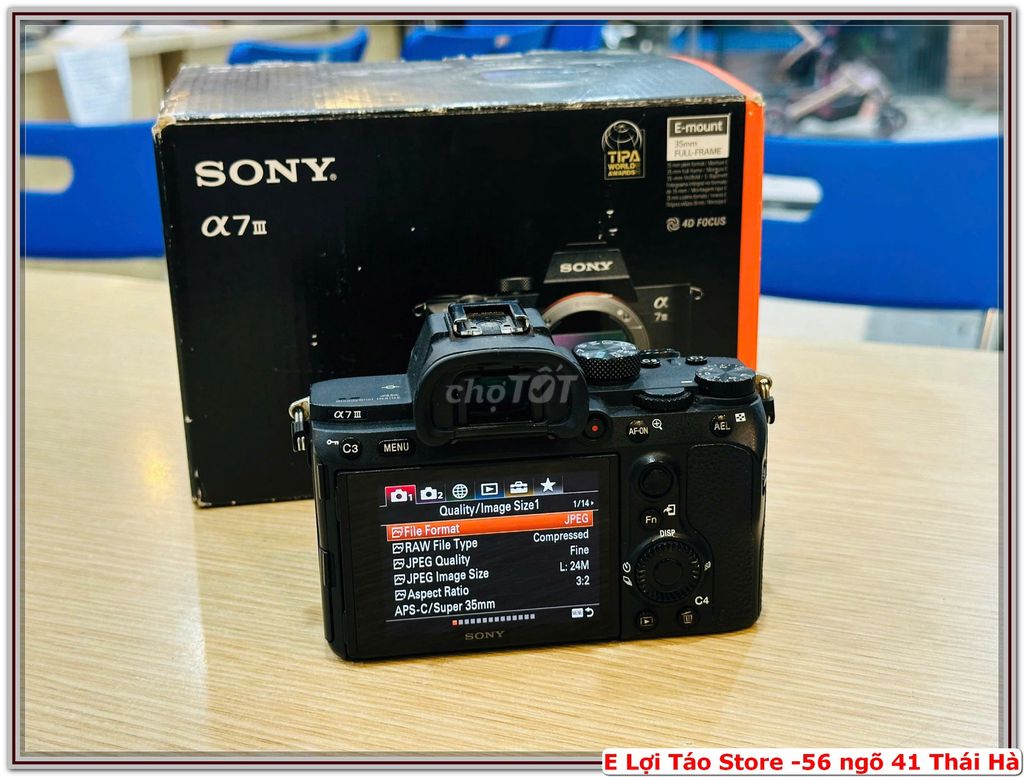 E pass Máy ảnh Sony A7 Mark III kèm lens Fullbox. Mua bán Máy ảnh, Máy quay tại Quận Đống Đa Hà Nội được đăng bởi Nguyễn Tiến Lợi hình 1
