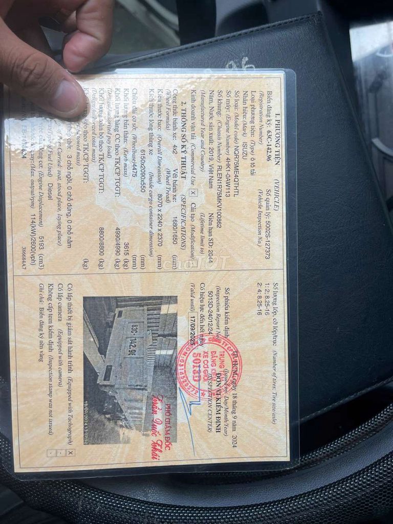 Cần Isuzu 2019 tai 4t99. Mua bán Xe tải, xe ben tại Quận Bình Tân Tp Hồ Chí Minh được đăng bởi A thuan hình 7