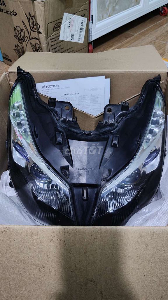 Bộ choá đèn AB 125 tặng thêm bóng đèn. Mua bán Phụ tùng xe tại Huyện Phong Điền Cần Thơ được đăng bởi Gia bảo  hình 2