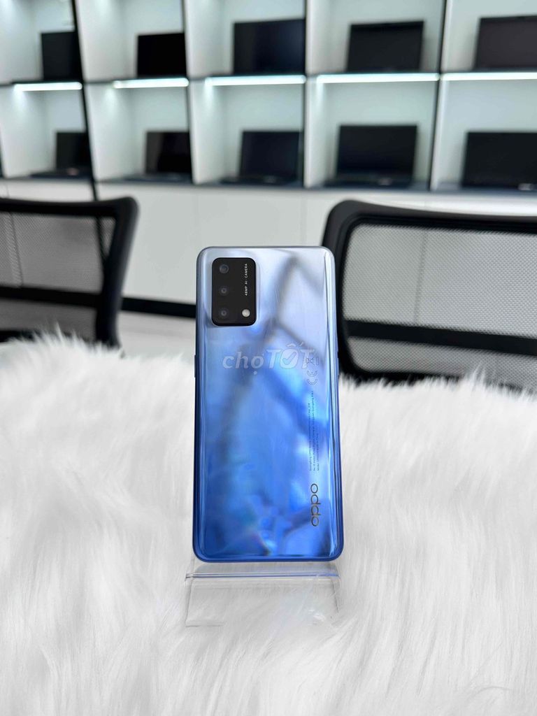 OPPO A74 4G 128GB Xanh 8GB (+8GB Ram mở rộng). Mua bán Điện thoại tại Quận Ninh Kiều Cần Thơ được đăng bởi Greenskytech hình 1