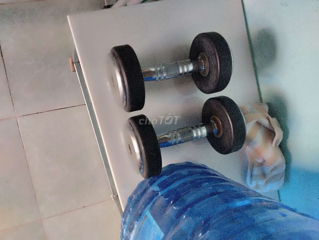 Tạ tay 5kg/quả. Mua bán Đồ thể thao, Dã ngoại tại Thành phố Biên Hòa Đồng Nai được đăng bởi Xuân thanh hình 1