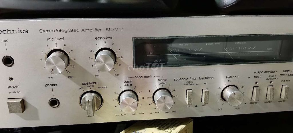 Amply Technics SU-V44 Bạc 100V. Mua bán Tivi, Âm thanh tại Thành phố Thuận An Bình Dương được đăng bởi Lungling Tran hình 1