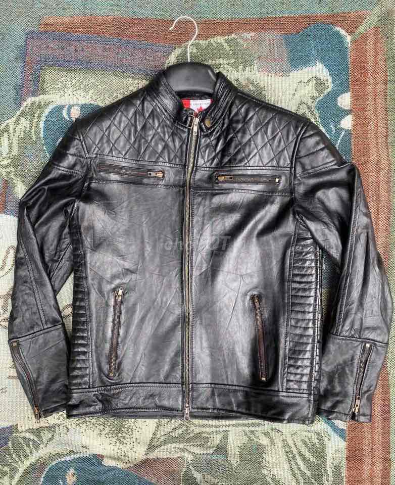 Áo khoác da bò Nam. Mua bán Quần áo tại Thành phố Biên Hòa Đồng Nai được đăng bởi Tuấn Secondhand hình 1