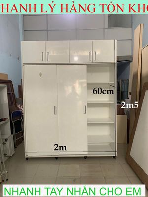 TỦ QUẦN ÁO-TỦ QUẦN ÁO GỔ-TỦ QUÀN ÁO CỬA LÙA/TỦ 2M5. Mua bán Tủ, kệ gia đình tại Quận 4 Tp Hồ Chí Minh được đăng bởi KHO HÀNG THANH LÝ HV