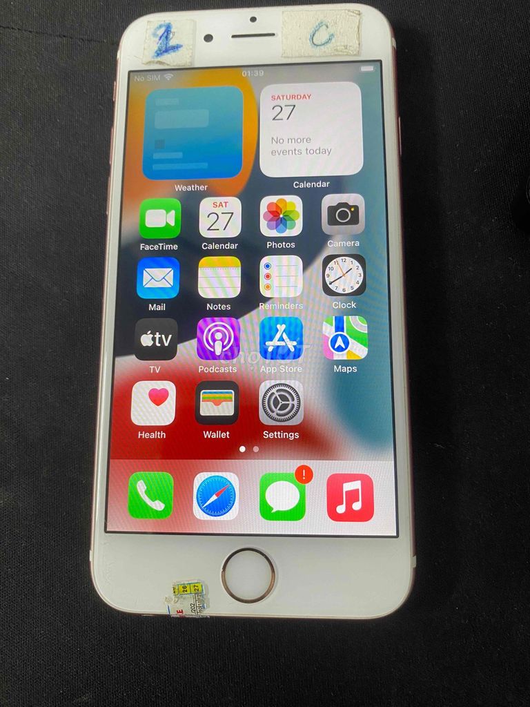 Apple iPhone 6s 16GB Hồng Mất vân tay. Mua bán Điện thoại tại Thị xã Phú Mỹ Bà Rịa - Vũng Tàu được đăng bởi Hoàng Cường hình 1