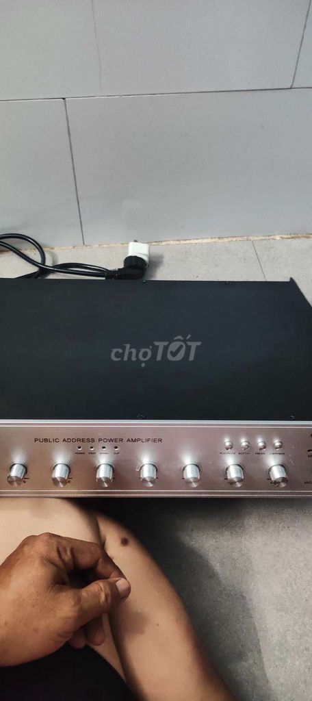 Amply Abspa ABS-3861 Đen, Bạc. Mua bán Tivi, Âm thanh tại Quận Gò Vấp Tp Hồ Chí Minh được đăng bởi phuong duy hình 1