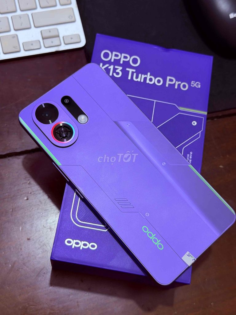 Oppo K13 Turbo Pro 5G Tím Như mới. Mua bán Điện thoại tại Thị Xã Buôn Hồ Đắk Lắk được đăng bởi Vũ Nhất Phương hình 1
