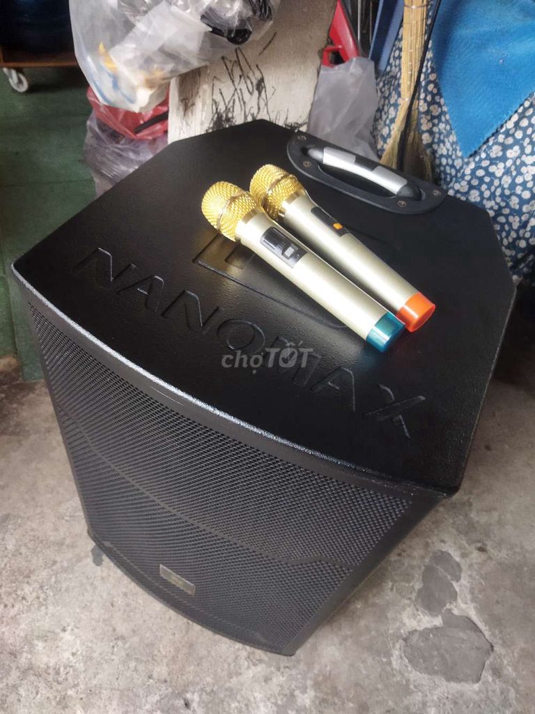 Loa kéo Nanomax Đen. Mua bán Tivi, Âm thanh tại Thành phố Thuận An Bình Dương được đăng bởi Người xưa  hình 1