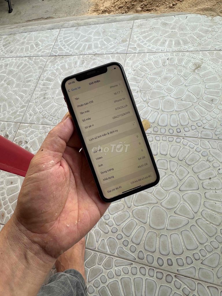 iPhone XS 64GB Vàng hồng Quốc tế. Mua bán Điện thoại tại Quận Bình Tân Tp Hồ Chí Minh được đăng bởi nguyễn sang  hình 1