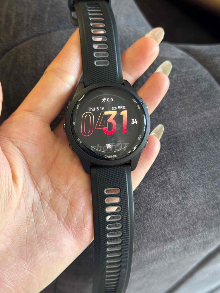 Garmin Forerunner 265 Đen 46mm. Mua bán Thiết bị đeo thông minh tại Quận 8 Tp Hồ Chí Minh được đăng bởi Quỳnh Như hình 1