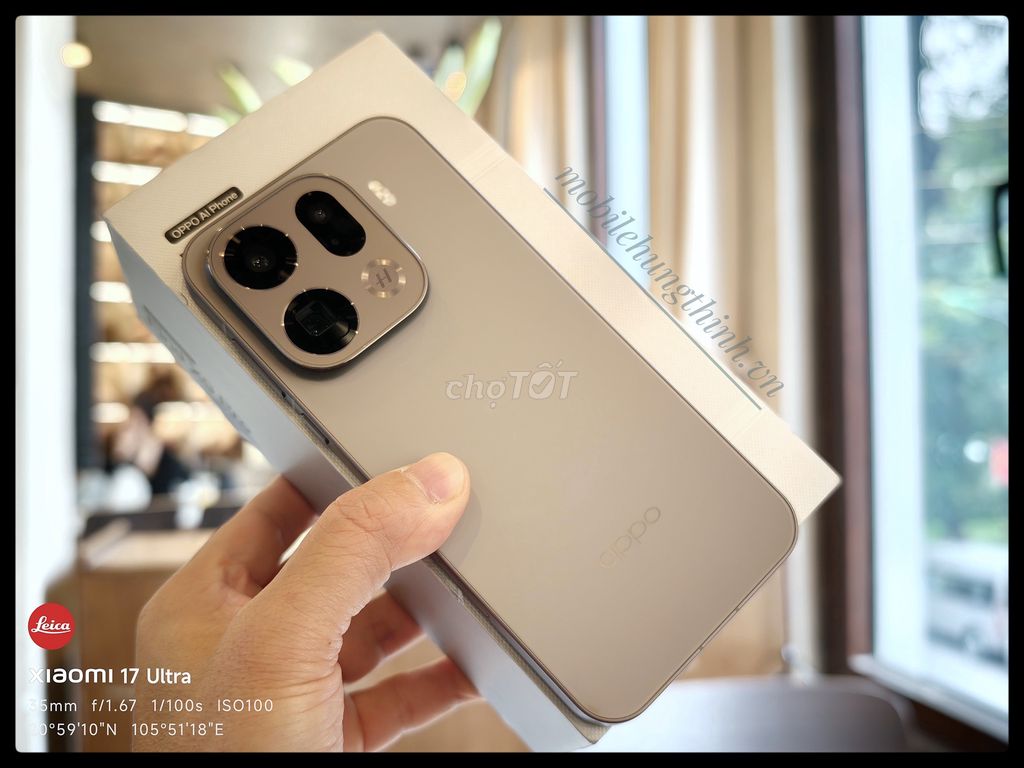 Oppo Find X9 Pro 16/512GB hàng công ty full box. Mua bán Điện thoại tại Quận Hoàng Mai Hà Nội được đăng bởi mobilehungthinh hình 1