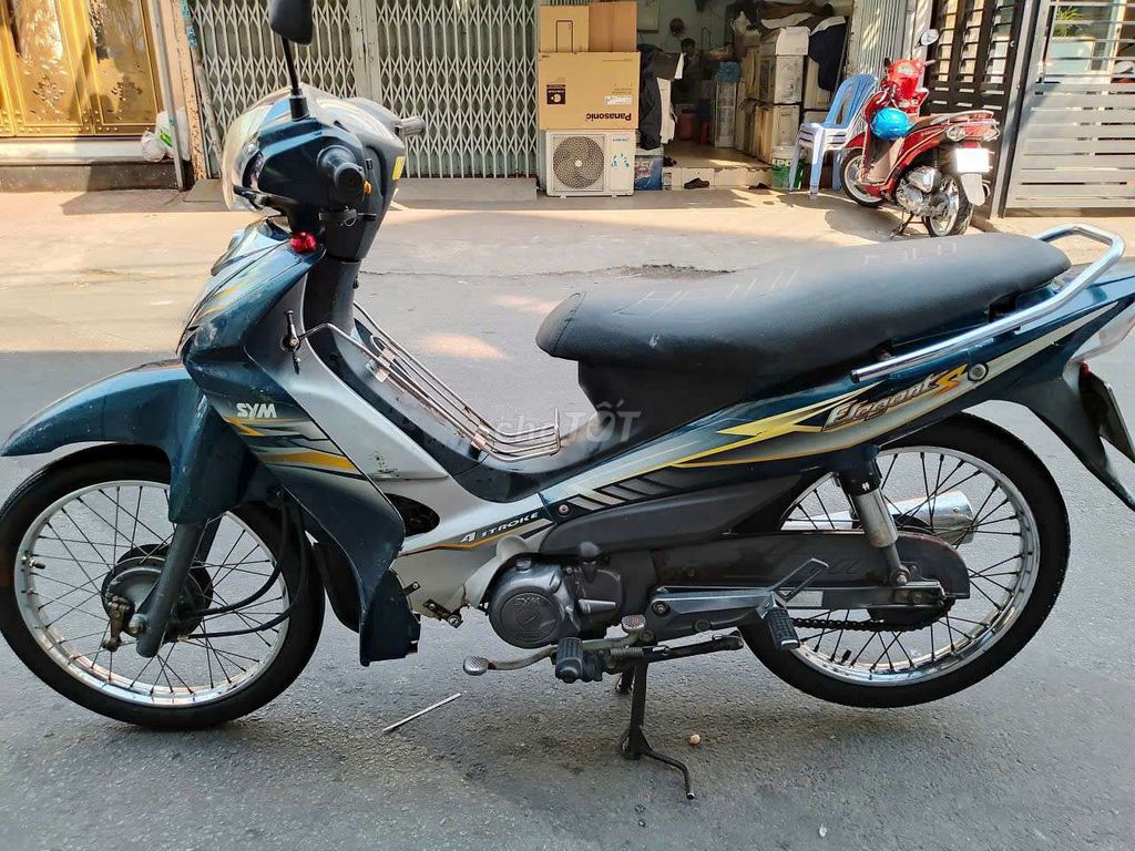 Elegant 100 SYM 2012 xanh lá. Mua bán Xe máy tại Quận 8 Tp Hồ Chí Minh được đăng bởi Trịnh Hữu Trung hình 2