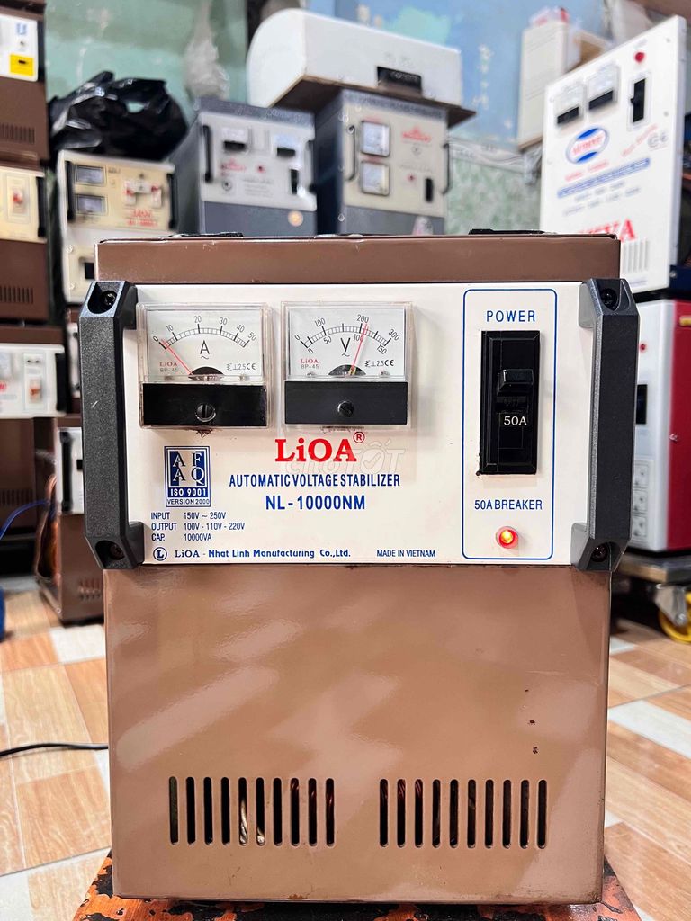 Ổn áp LIOA NL-10000NM Dây đồng dãi 150v-250v. Mua bán Đồ chuyên dụng, Giống nuôi trồng tại Quận Bình Tân Tp Hồ Chí Minh được đăng bởi  ổn áp cũ bình tân  hình 1