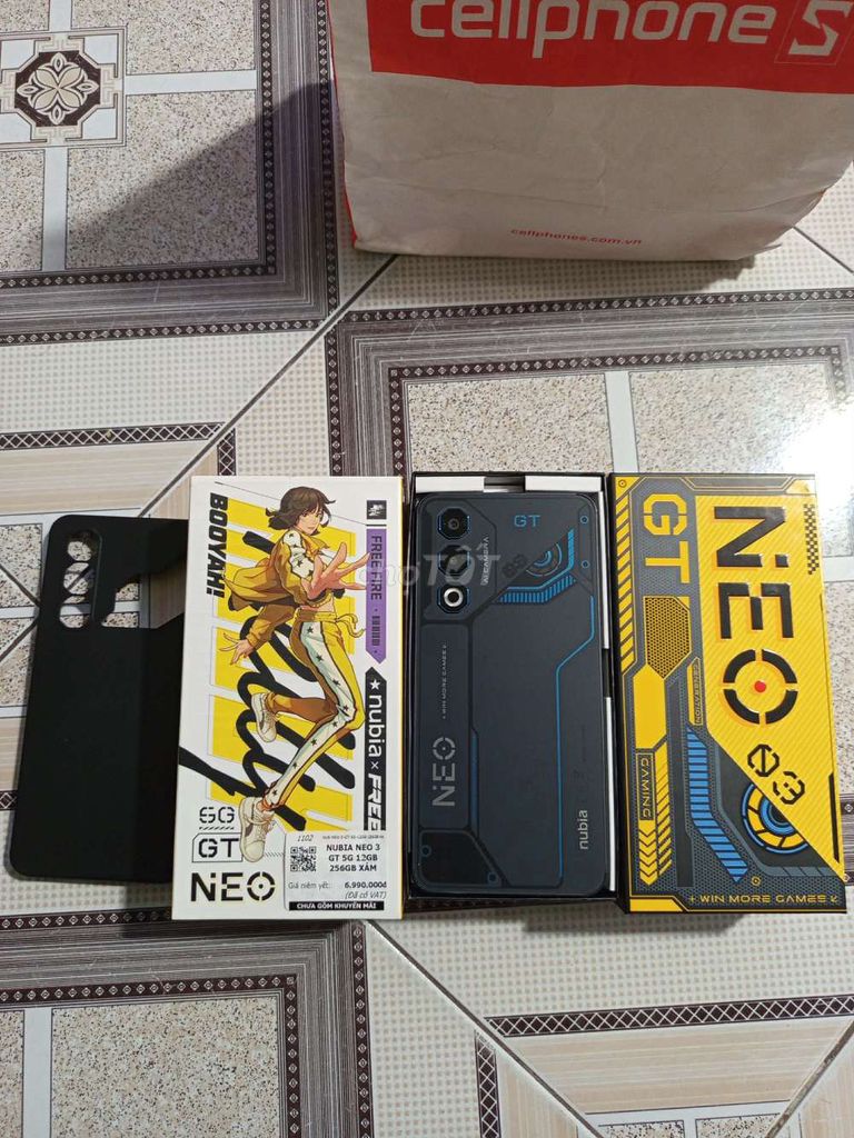 Nubia Neo 3 GT 5G 12GB/256GB Đen Mới. Mua bán Điện thoại tại Quận Ô Môn Cần Thơ được đăng bởi Phúc An hình 1