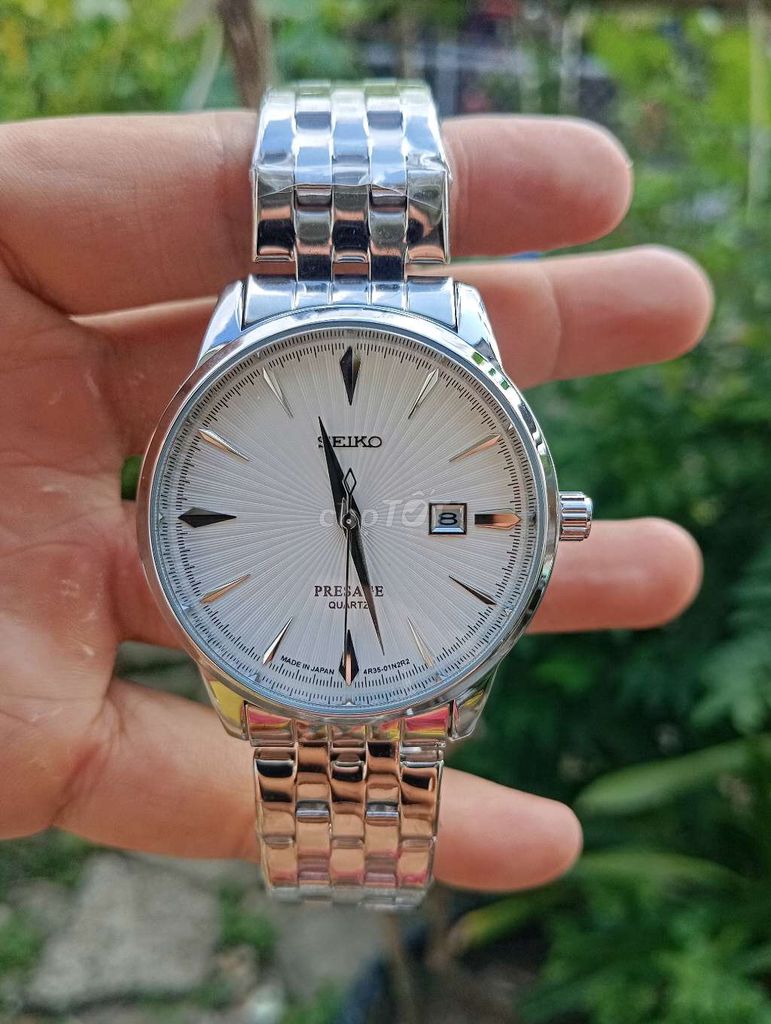Đồng hồ Seiko Presage Nam 40mm Mới 100%. Mua bán Đồng hồ tại Thị xã Gò Công Tiền Giang được đăng bởi Huỳnh Vỹ Khan hình 1