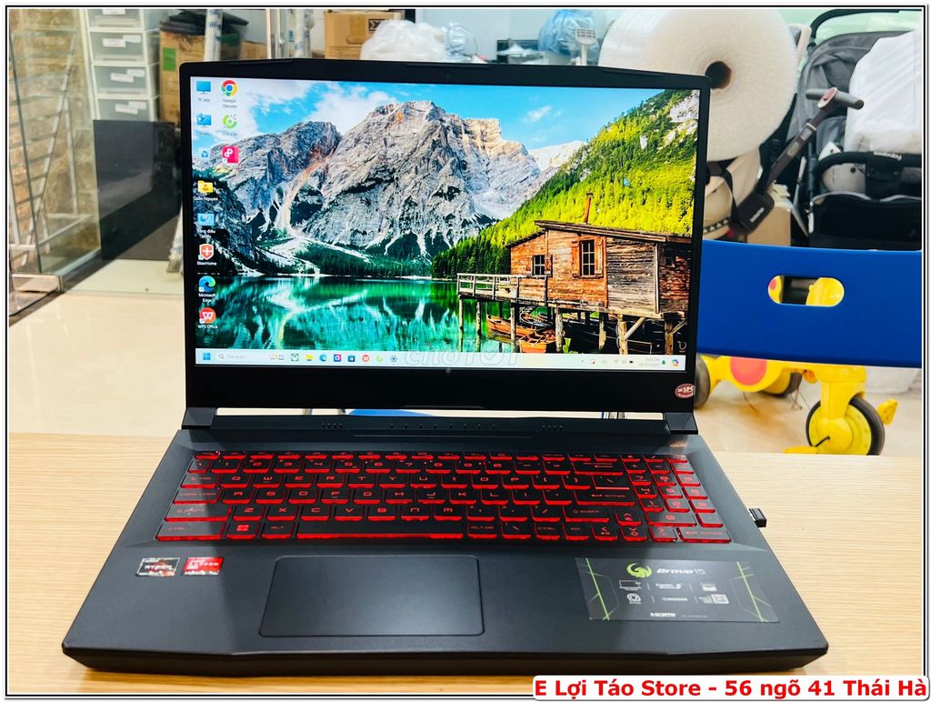 E pass MSI Bravo 15 B5DD R5 5600H 8GB 512GB TGDD