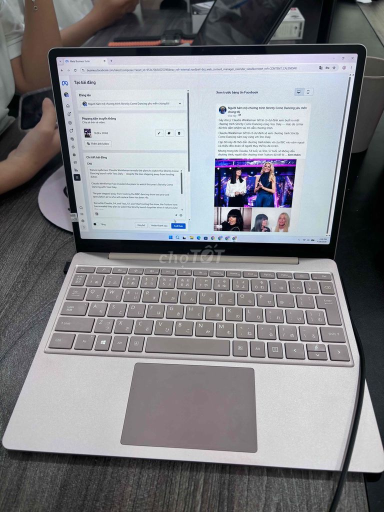 Microsoft Surface Laptop Go 1 i5 8GB/256GB. Mua bán Laptop tại Quận Hải Châu Đà Nẵng được đăng bởi Thuỷ Vũ hình 1
