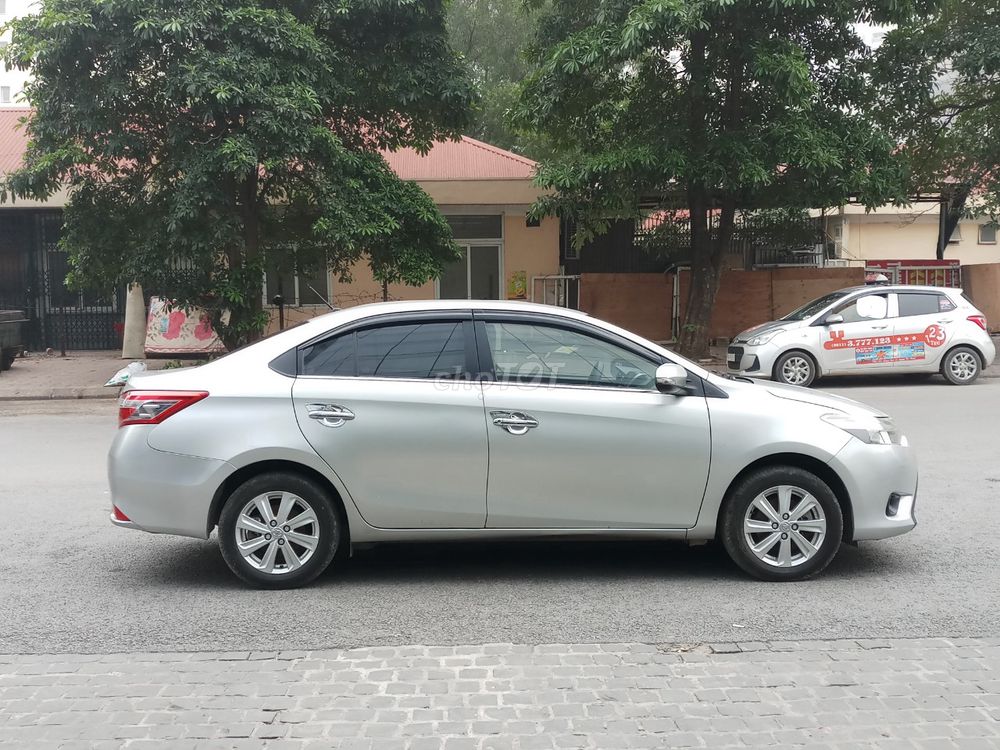 0989961389 - Ô TÔ THỦ ĐÔ Xe Toyota Vios 1.5 MT sx 2016, màu bạc
