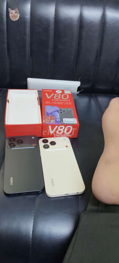 Nubia V80 Design 16GB/128GB Đen. Mua bán Điện thoại tại Quận 1 Tp Hồ Chí Minh được đăng bởi Toàn thắng sĩ mobi hình 1