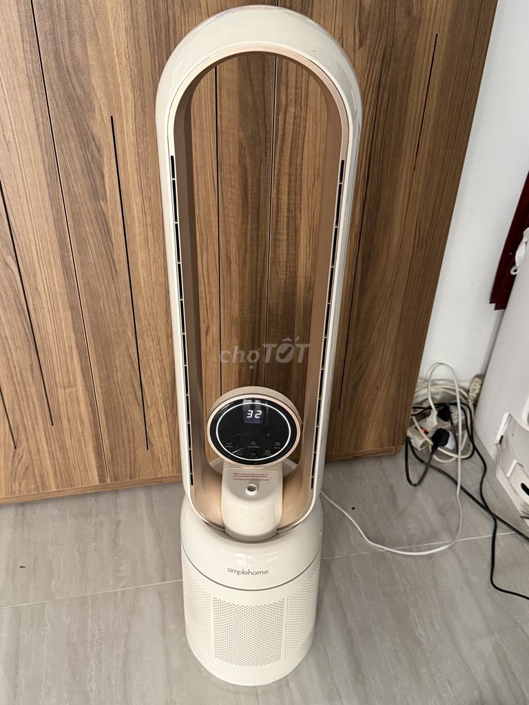 Quạt không cánh Simplehome Trắng kem. Mua bán Quạt tại Thành phố Dĩ An Bình Dương được đăng bởi Dương Trịnh hình 1