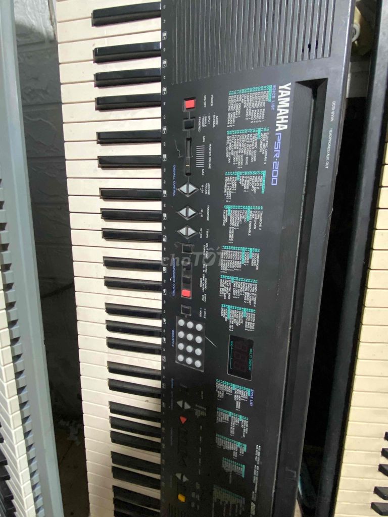 Thanh lý đàn Yamaha PSR-200 ae thợ test lấy