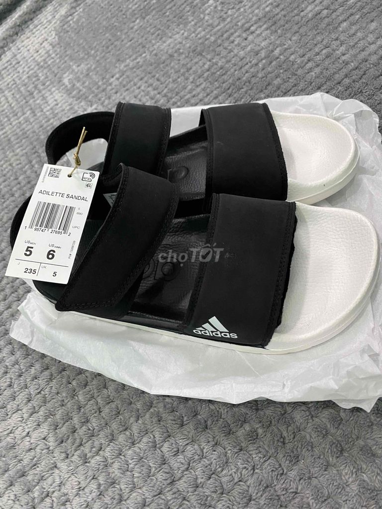 Dép Adidas Adilette Sandal chính hãng đen mới 100%