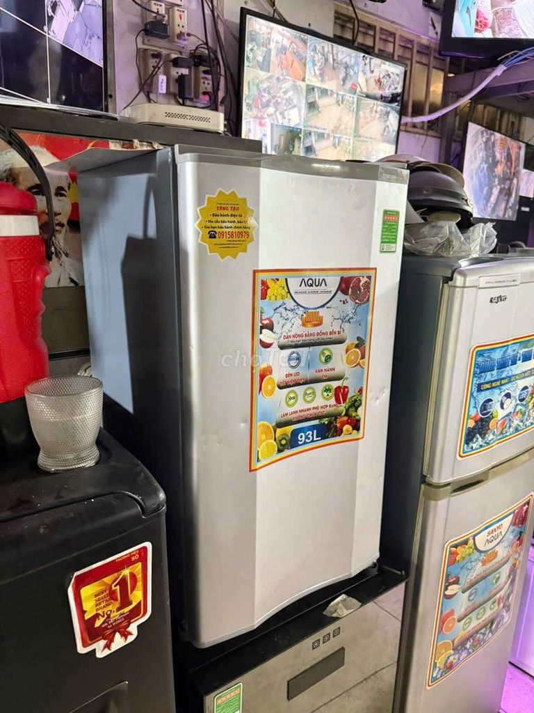 Tủ lạnh Aqua 90L Bạc. Mua bán Tủ lạnh tại Quận 7 Tp Hồ Chí Minh được đăng bởi Điện Lạnh Giá Tốt hình 1