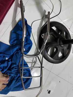 cho tặng Baga xe máy Win Cafe Kim loại Bạc